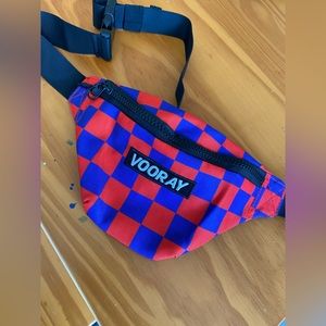 Checker vooray Fanny pack new no tags
